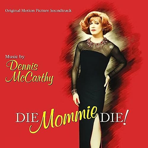 CD cover for "Die / Mommie / Die!" featuring a portrait of Angela Lansbury.
