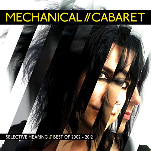 CD cover for Mechanical Cabaret’s “Selective Hearing” featuring a woman’s face.