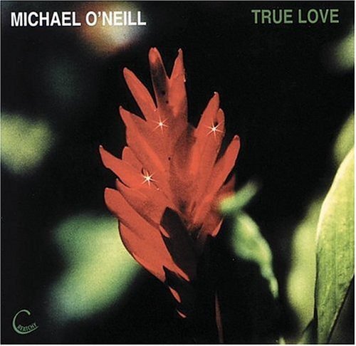 Red flower with sparkles on album cover with artist and title text.