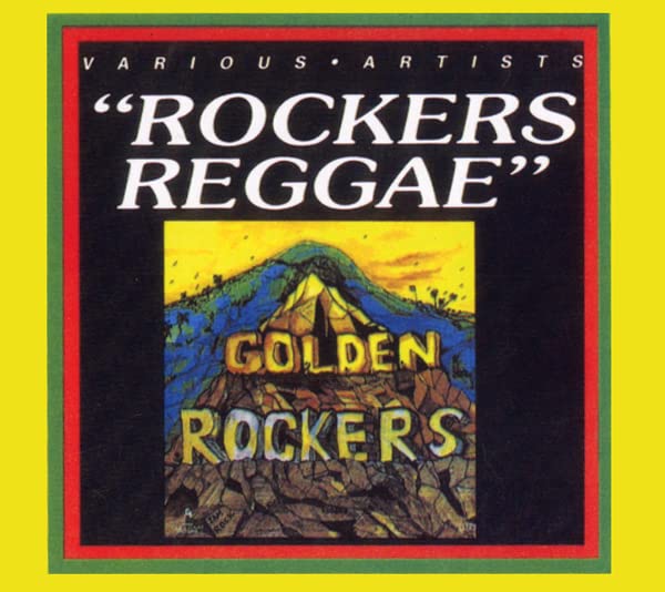CD cover for “Golden Rockers” featuring a painted mountain and tent.