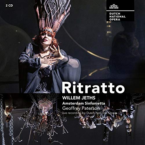 "Dutch National Opera CD cover featuring a woman in ornate costume and headdress."
