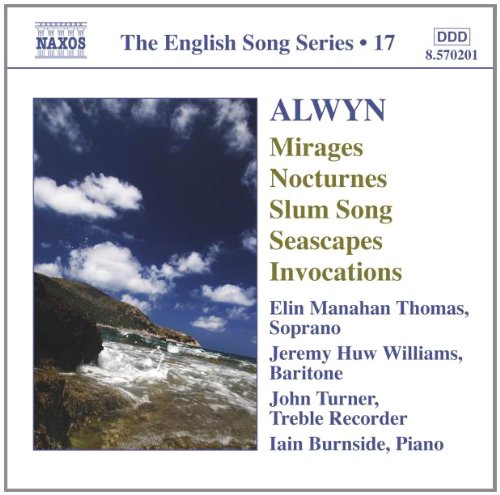"CD cover with a rocky coastline image and song titles in green and blue text."