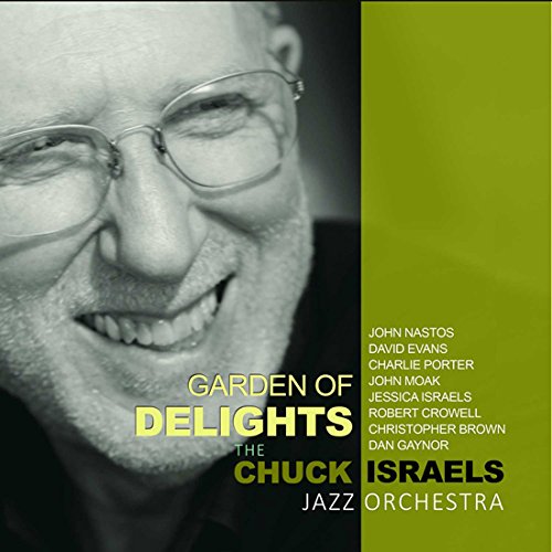 "CD cover with a black-and-white photo and green background, featuring text and names."