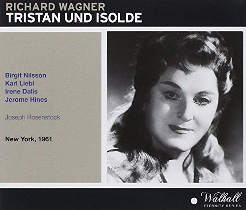 CD cover for Wagner’s *Tristan und Isolde* featuring Birgit Nilsson’s portrait.
