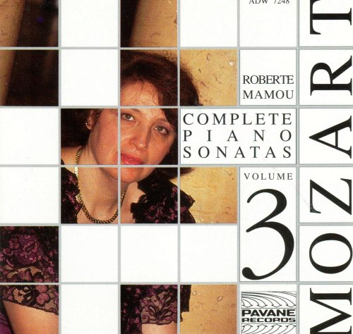 "CD cover with a grid pattern, featuring a woman's portrait and 'Volume 3' text."
