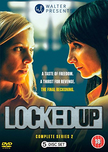 "Locked Up Series 2 DVD cover featuring two women facing each other intensely."