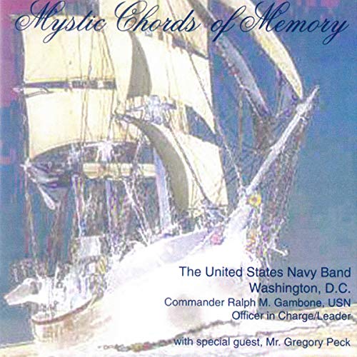 Album cover featuring a tall sailing ship on blue background with text overlay.