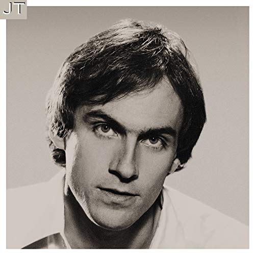 Black and white album cover featuring a man's portrait with initials "JT" in the corner.
