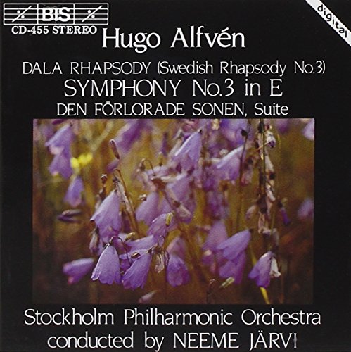 CD cover featuring purple wildflowers against a black background.