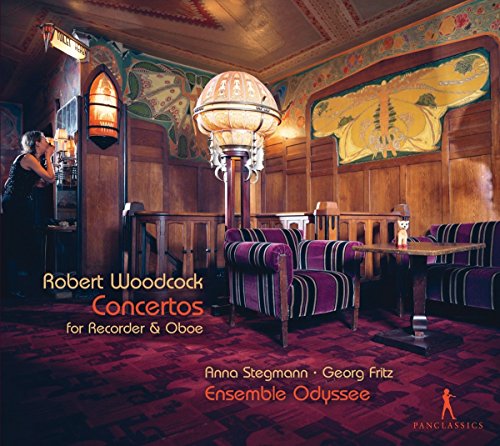 CD cover featuring a woman in a dimly lit, ornate room with striped furniture.