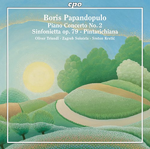 A CD cover with a serene landscape and white text overlay.