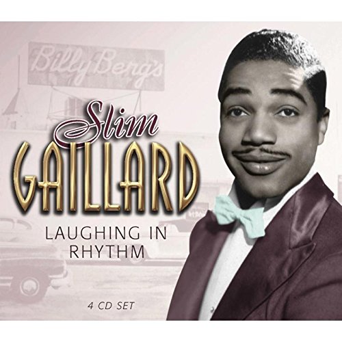 CD cover featuring Slim Gaillard in a tuxedo with bow tie.
