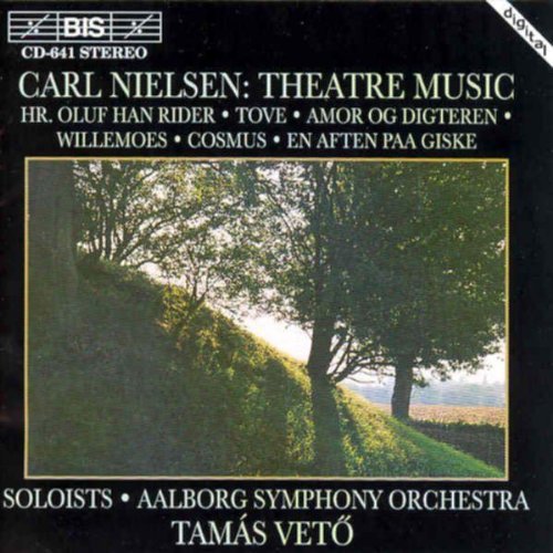"CD cover featuring a serene landscape with trees on a grassy hill."