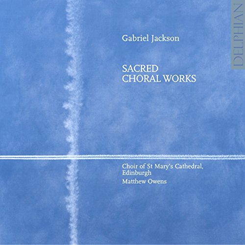 Blue CD cover with white text and a vertical white streak.