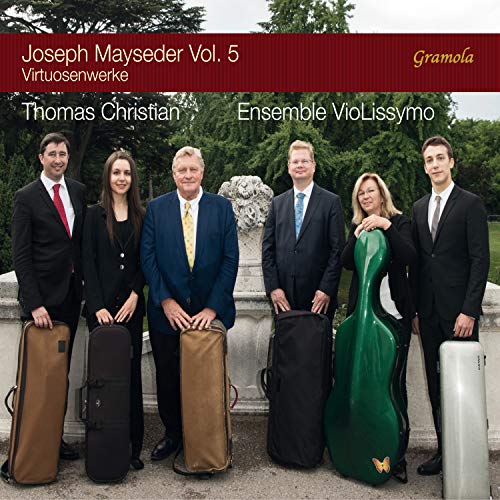 CD cover featuring a classical music ensemble with string instruments.