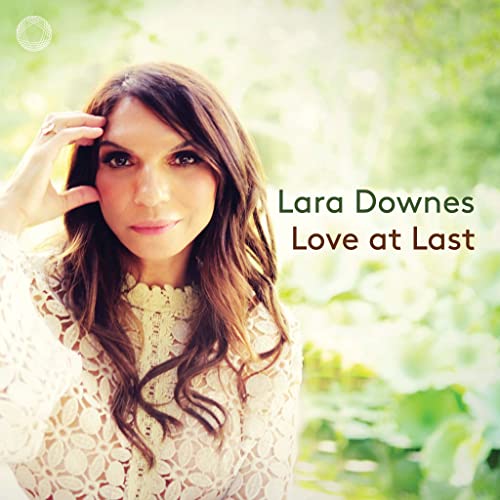 CD cover featuring Lara Downes, a woman with long brown hair.