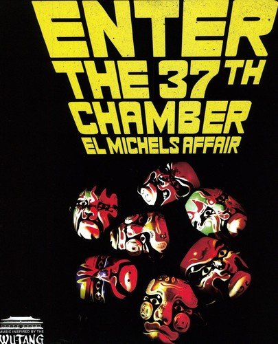 Album cover for El Michels Affair’s “Enter the 37th Chamber” with masks.