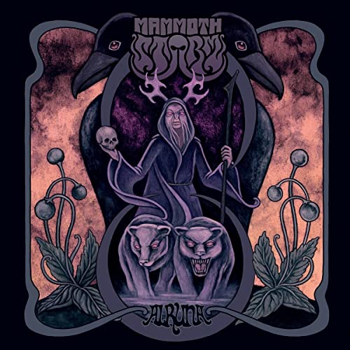 CD cover: hooded figure with ravens, wolves, and skull imagery.