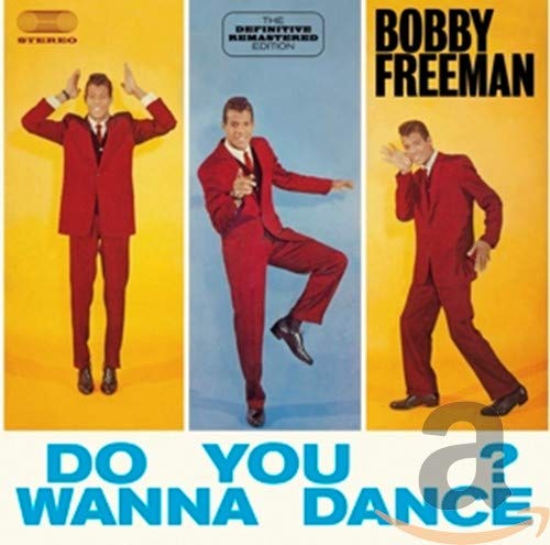 CDL CD cover showing Bobby Freeman in three poses wearing a red suit.