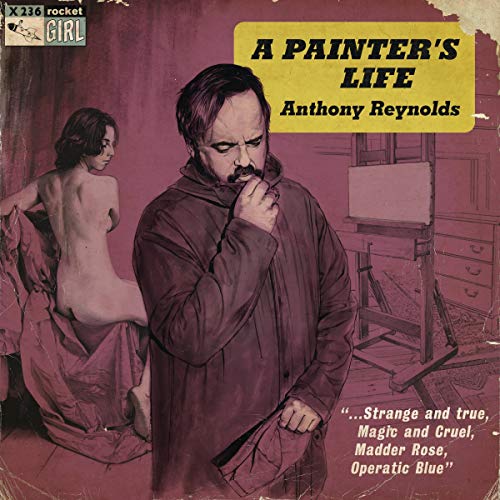 Vinyl album cover: a painter and nude woman in a studio.