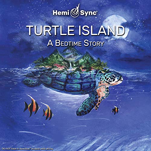 "Turtle Island" CD cover featuring a turtle with an island on its back.