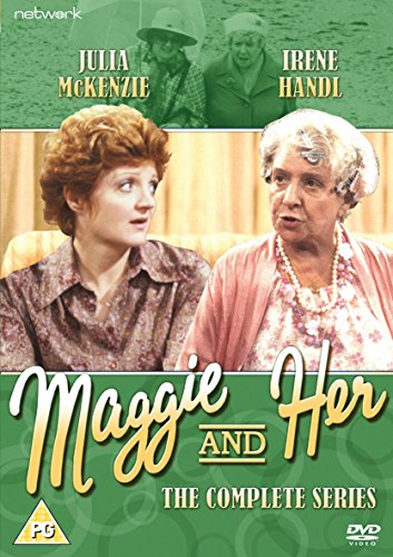 DVD cover for “Maggie and Her” featuring four women in vintage clothing.