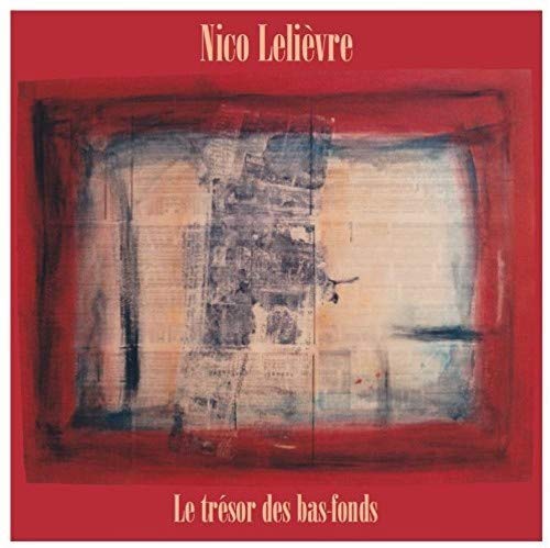 CD cover for Nico Lelievre’s “Le Tresor Des Bas Fonds” with abstract painting.