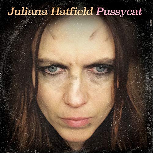 Close-up portrait of Juliana Hatfield on a dark, textured CD cover.