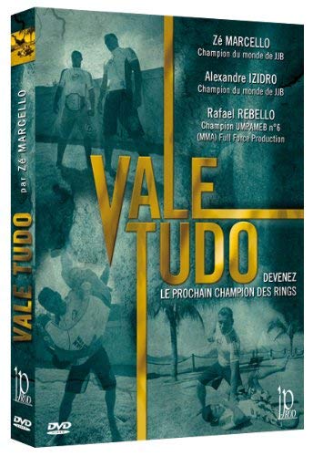 DVD cover for “Vale Tudo” featuring martial artists in action poses.