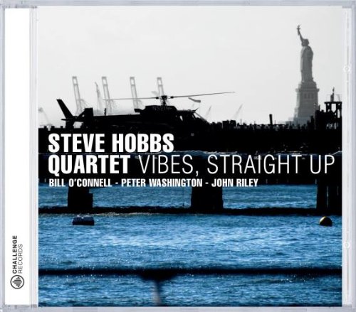 "CD case with a black-and-white image of the Statue of Liberty and a ship."