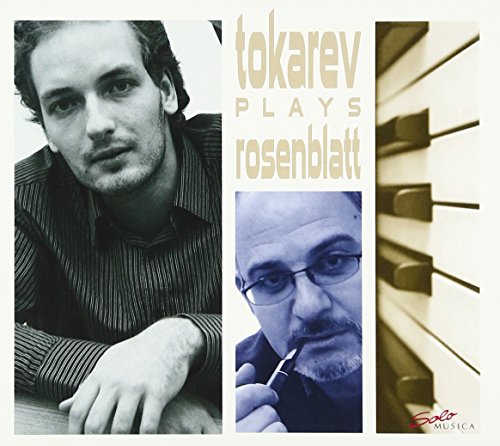 CD cover featuring portraits of two men and a piano keyboard.