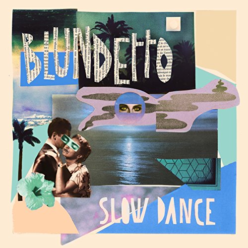 The alt text for the image is: "Album cover for 'Slow Dance' by Blundetto, featuring a couple embracing."