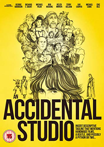 DVD cover for "An Accidental Studio" featuring many illustrated faces.