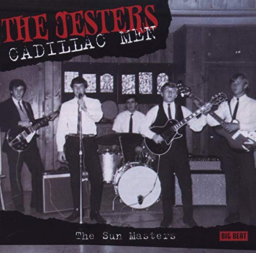 CD cover of The Jesters, a 1960s band with instruments.