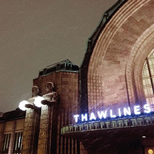 CD cover for "Thawlines" by John Lemke, showing a building facade.