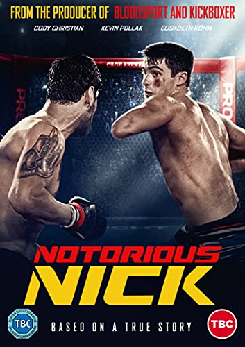 DVD cover for "Notorious Nick" depicting two boxers in a ring.
