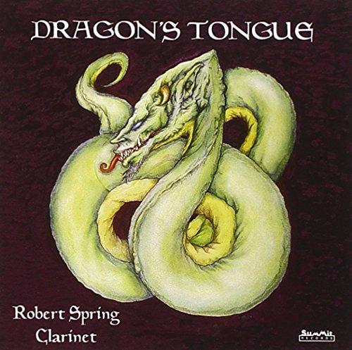 CD cover featuring a coiled, green dragon illustration and text details.