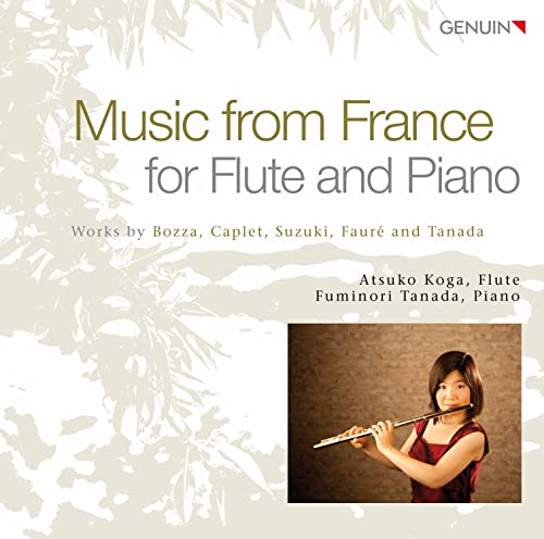 CD cover: “Music from France” with flutist and pianist pictured.