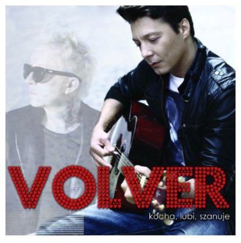 CD cover featuring a man playing guitar, with the artist "Volver" in red text.