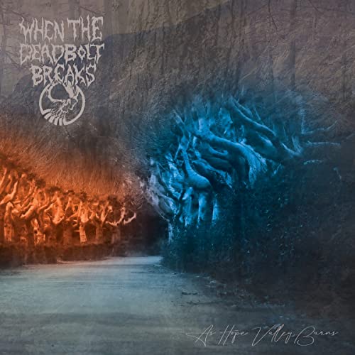CD cover: split image of fire and icy branches, band name above.