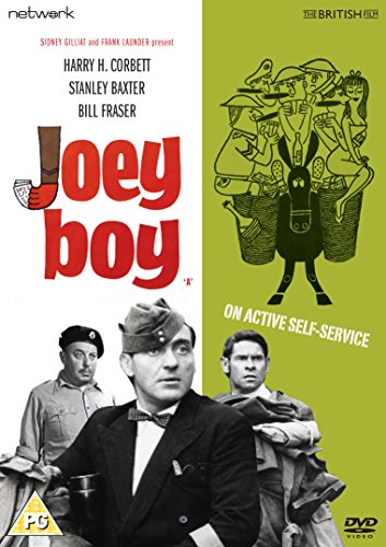 Joey Boy" DVD cover featuring cartoon and black and white photos.