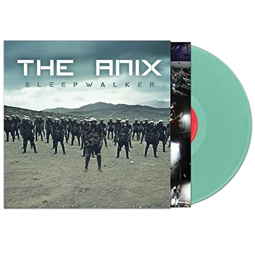 Vinyl record of "The Anix - Sleepwalker" with soldiers on the cover.