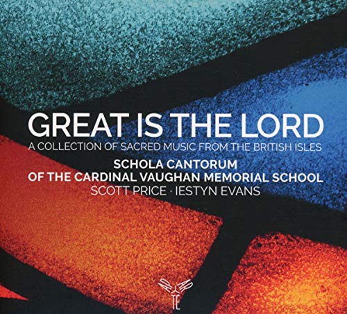 CD cover for “Great Is The Lord” by Schola Cantorum Of The Cardinal.