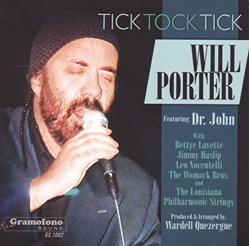 CD cover featuring Will Porter, a singer with a microphone, and Dr. John.