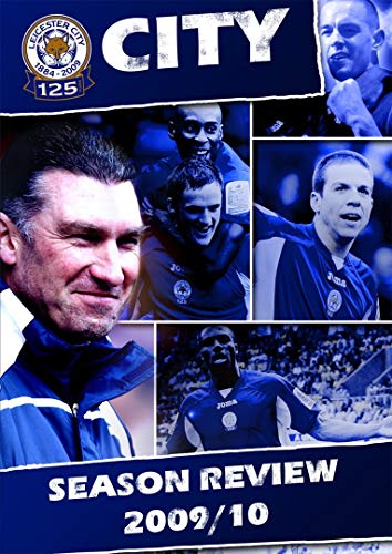 Leicester City Season Review 2009/10 DVD cover with player portraits.