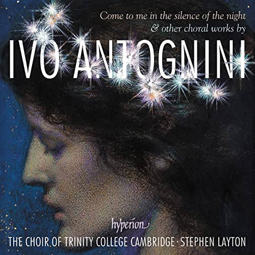 CD cover: painting of a face with sparkling stars and text.