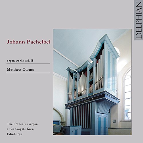 CD cover featuring a blue organ in a church, light grey background.