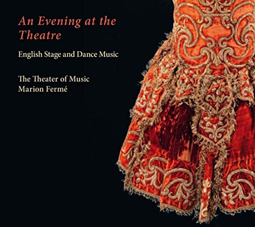 CD cover featuring a detailed, ornate red and gold theatrical costume.