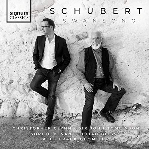 Black and white CD cover featuring two men leaning against a stone wall.