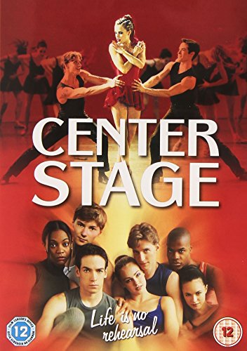 Center Stage" DVD cover featuring dancers in performance and portrait shots.